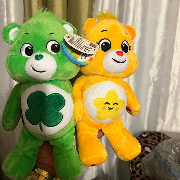 Care Bears Good Luck Bear Bean and Fun shine - Picture 1 of 6